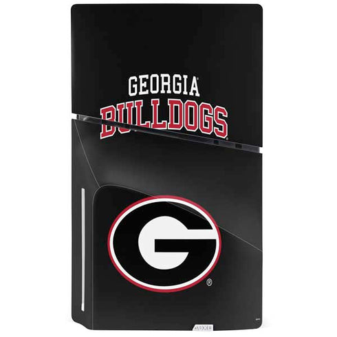 University of Georgia Bulldogs PS5 Slim Disk Console Skin