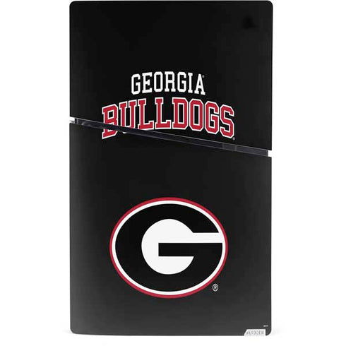 University of Georgia Bulldogs PS5 Slim Digital Edition Bundle Skin