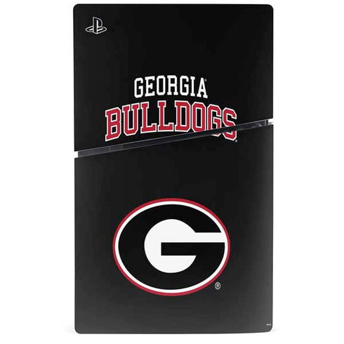 University of Georgia Bulldogs PS5 Slim Digital Edition Console Skin