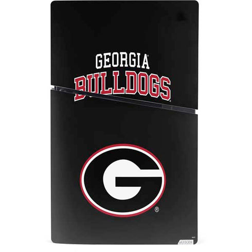 University of Georgia Bulldogs PS5 Slim Digital Edition Console Skin