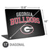 University of Georgia Bulldogs Universal Laptop 17in (13.8 x 10in) Skin