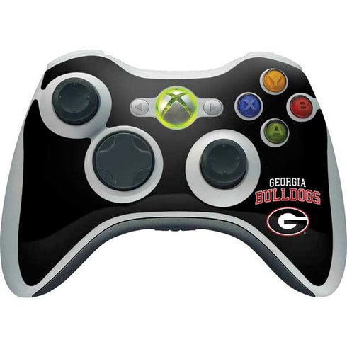 University of Georgia Bulldogs Xbox 360 Wireless Controller Skin
