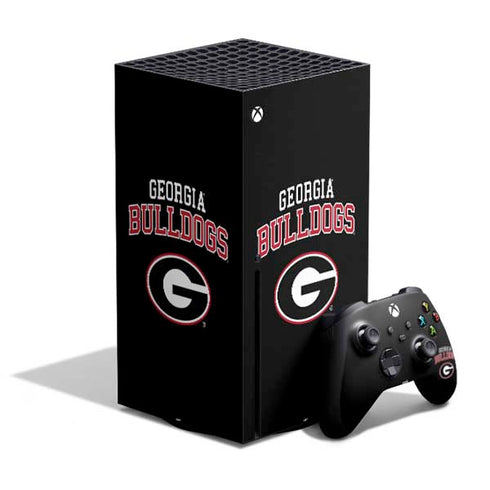 University of Georgia Bulldogs Xbox Series X Bundle Skin