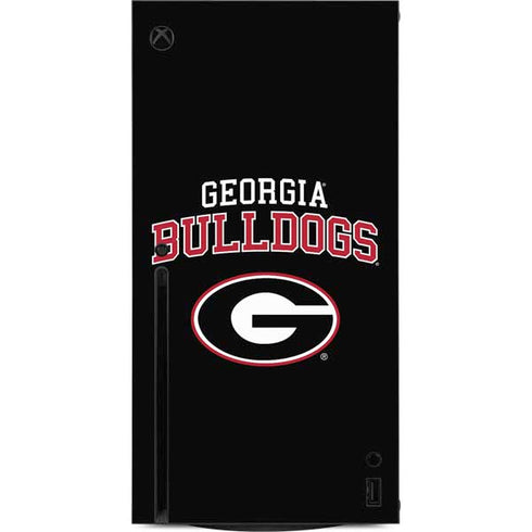 University of Georgia Bulldogs Xbox Series X Console Skin