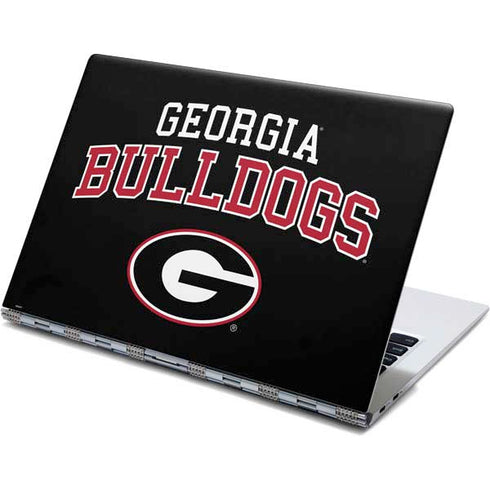 University of Georgia Bulldogs Yoga 910 2-in-1 14in Touch-Screen Skin