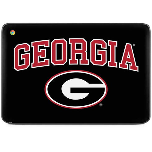 University of Georgia Collegiate Text HP Chromebook Skin