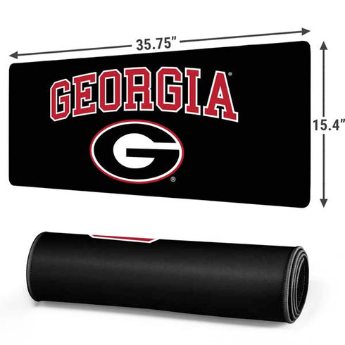 University of Georgia Collegiate Text Gaming Mouse Pad