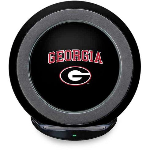 University of Georgia Collegiate Text Fast Charge Wireless Charging Stand Skin