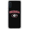 University of Georgia Collegiate Text Galaxy A10e Clear Case