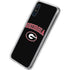 University of Georgia Collegiate Text Galaxy A10e Clear Case