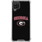 University of Georgia Collegiate Text Galaxy A12 Clear Case