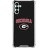 University of Georgia Collegiate Text Galaxy A13 5G Clear Case