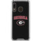 University of Georgia Collegiate Text Galaxy A30 Clear Case