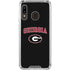 University of Georgia Collegiate Text Galaxy A30 Clear Case