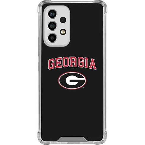 University of Georgia Collegiate Text Galaxy A33 5G Clear Case