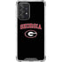 University of Georgia Collegiate Text Galaxy A52 5G Clear Case