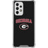 University of Georgia Collegiate Text Galaxy A53 5G Clear Case
