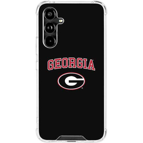University of Georgia Collegiate Text Galaxy A54 5G Clear Case