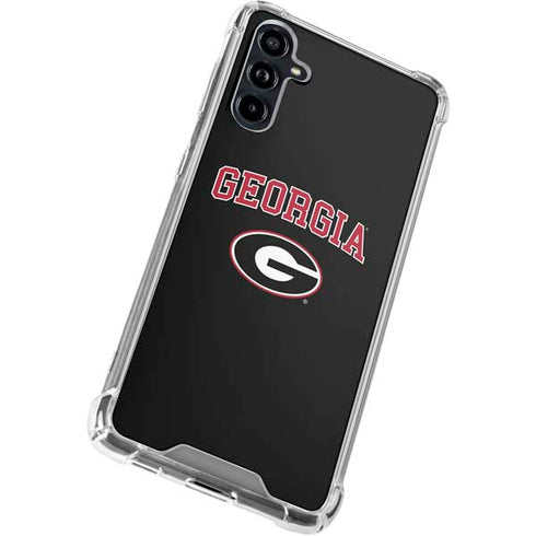University of Georgia Collegiate Text Galaxy A54 5G Clear Case