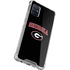 University of Georgia Collegiate Text Galaxy A71 5G Clear Case