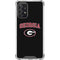 University of Georgia Collegiate Text Galaxy A72 5G Clear Case
