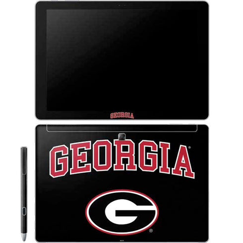 University of Georgia Collegiate Text Galaxy Book 12in Skin