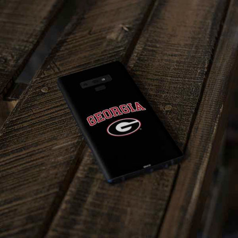 University of Georgia Collegiate Text Galaxy Note 9 Skin