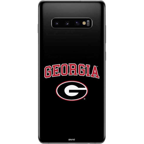University of Georgia Collegiate Text Galaxy S10 Plus Skin