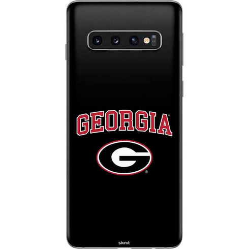 University of Georgia Collegiate Text Galaxy S10 Skin