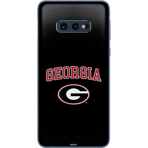 University of Georgia Collegiate Text Galaxy S10e Skin