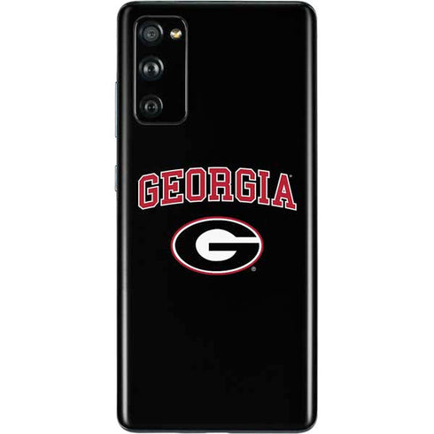 University of Georgia Collegiate Text Galaxy S20 Fan Edition Skin