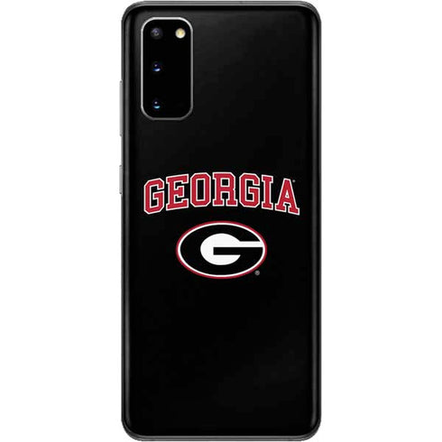 University of Georgia Collegiate Text Galaxy S20 Skin