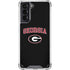University of Georgia Collegiate Text Galaxy S21 5G Clear Case