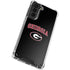 University of Georgia Collegiate Text Galaxy S21 5G Clear Case