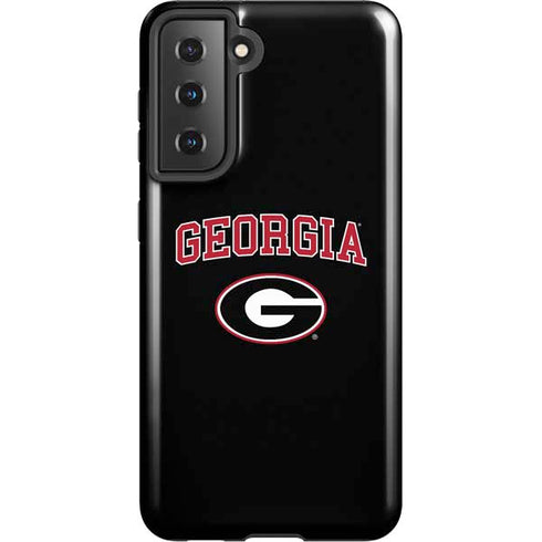 University of Georgia Collegiate Text Galaxy S21 5G Pro Case