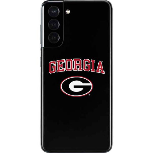 University of Georgia Collegiate Text Galaxy S21 5G Skin