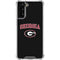 University of Georgia Collegiate Text Galaxy S21 FE Clear Case