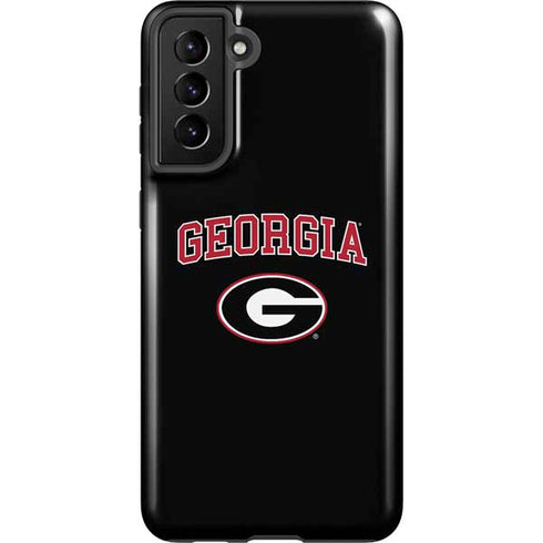University of Georgia Collegiate Text Galaxy S21 FE Pro Case