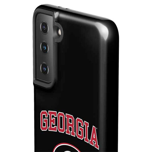 University of Georgia Collegiate Text Galaxy S21 FE Pro Case