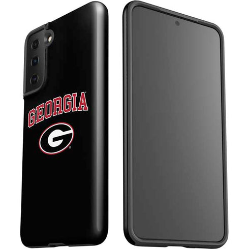 University of Georgia Collegiate Text Galaxy S21 FE Pro Case