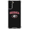 University of Georgia Collegiate Text Galaxy S21 Plus 5G Clear Case
