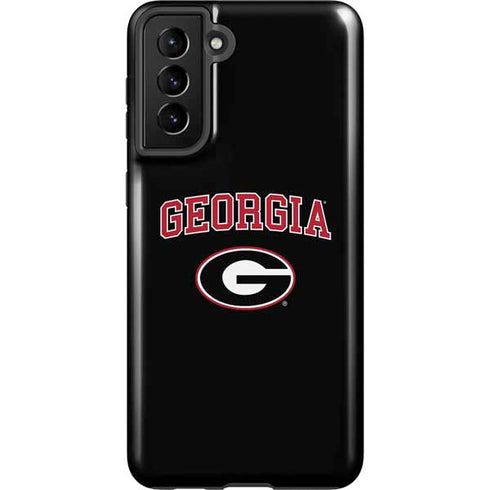 University of Georgia Collegiate Text Galaxy S21 Plus 5G Pro Case