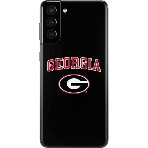 University of Georgia Collegiate Text Galaxy S21 Plus 5G Skin