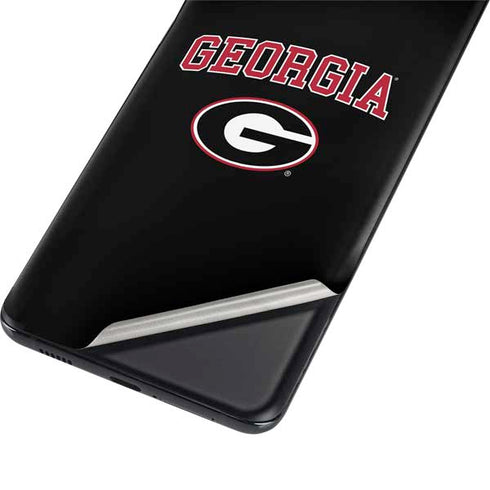 University of Georgia Collegiate Text Galaxy S21 Plus 5G Skin