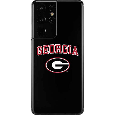 University of Georgia Collegiate Text Galaxy S21 Ultra 5G Skin