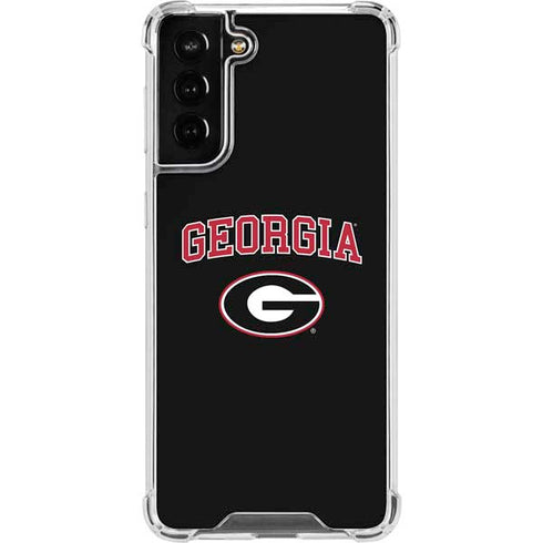 University of Georgia Collegiate Text Galaxy S22 Plus Clear Case