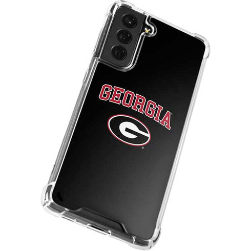 University of Georgia Collegiate Text Galaxy S22 Plus Clear Case