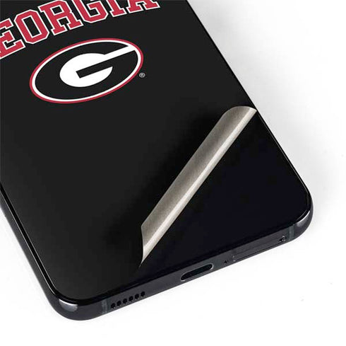University of Georgia Collegiate Text Galaxy S22 Plus Skin
