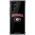 University of Georgia Collegiate Text Galaxy S22 Ultra Clear Case