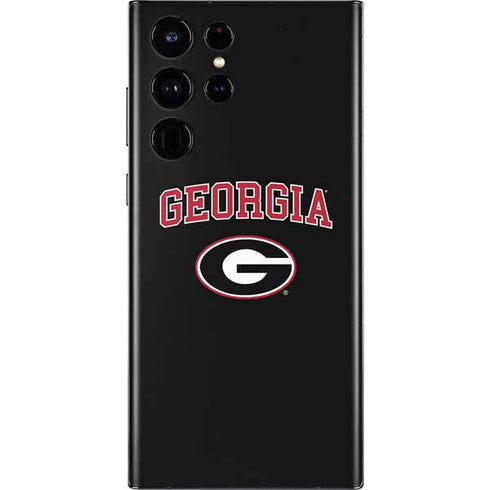 University of Georgia Collegiate Text Galaxy S22 Ultra Skin